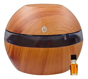 Humidificador Difusor De Aromas Led Aromaterapia + Esencia